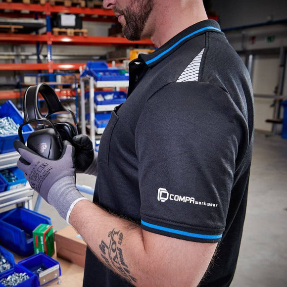 Polo-Shirt Unisex Anthrazit