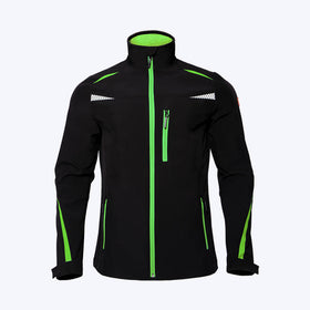 Kaufen anthrazit-blattgrun SALE Herren Arbeits-Softshelljacke