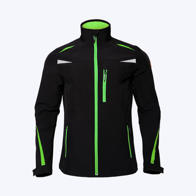 Kaufen anthrazit-blattgrun SALE Herren Arbeits-Softshelljacke