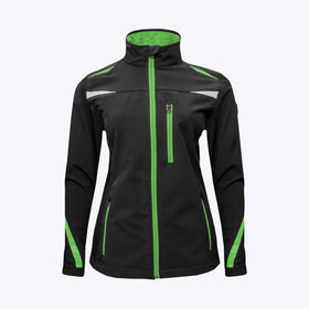 Kaufen anthrazit-blattgrun SALE Damen-Softshelljacke