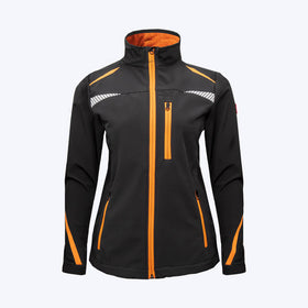 Kaufen anthrazit-orange SALE Damen-Softshelljacke