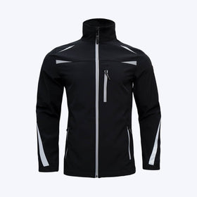 Kaufen anthrazit-hellgrau Arbeits-Softshelljacke - Herren